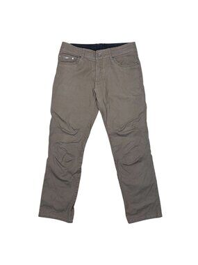 Kuhl Kanvas Jean Pant 34x30 Men Tan Rugged Outdoors Hiking Travel